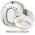 thumbnail image 3 of FONDOTIN Bidet de Voyage Portable 1Pcs Gris PP Bassin de Lavage Assis pour Femmes Post-Partum, 3 of 8