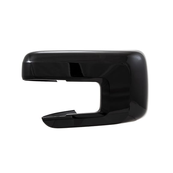 Coast 2 Coast MC67550BLK Half Top Mirror Cover without Turn Signal for 2021-2023 Ford F-150, Gloss Black