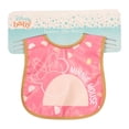 thumbnail image 1 of Babero Disney de Vinilo Ajustable con Diseño de Minnie Mouse Rosa, 1 of 4