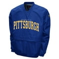 thumbnail image 2 of Men's Franchise Club Royal Pitt Panthers Members Windshell V-Neck Pullover Jacket, 2 of 3