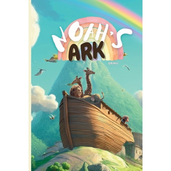 Noah's Ark: A Gentle Story of Courage, Kindness, and Hope, Bible Kids Story for 4-8 ages, (Paperback)