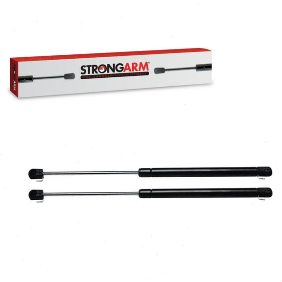 2 pc Strong Arm Back Glass Lift Supports compatible with Jeep Wrangler 1987-1995
