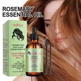 thumbnail image 2 of Aceite esencial de romero y menta para el crecimiento del cabello, tratamiento nutritivo y fortalecedor para puntas abiertas y cabello seco., 2 of 3