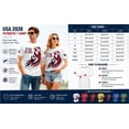 thumbnail image 6 of USA Soccer Men Women American Flag Soccer Shirt USA Flag Breeze Shirt Lightweight Short Sleeve Football, 6 of 6