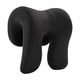 thumbnail image 2 of Almohada para la siesta, reposacabezas para el cuello, ligera, extraíble, transpirable, de espuma viscoelástica, multifuncional, con cremallera, cojín Negro sólido, 2 of 8