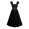 thumbnail image 1 of Élégante Robe Débardeur pour Femmes Sans Manches Midi d'Été avec Poches, 1 of 3