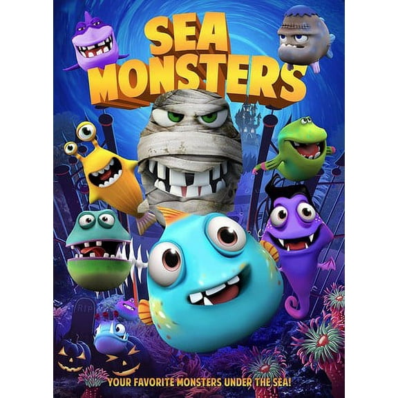 Sea Monsters (DVD), Wownow Entertainment, Animation