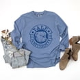 thumbnail image 4 of Yale University Bulldog Circle - Women's Garment Dyed Long Sleeve Graphic T-Shirt, 4 of 15