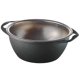 thumbnail image 4 of Colador microporoso de cocina, cesta de drenaje multiusos de doble capa con mango, juego de colador de Metal de acero inoxidable para drenar, 4 of 9