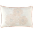 thumbnail image 2 of Nanshing Catalina 7 Piece Shabby Chic Floral Comforter Set, Pink, California King, 2 of 10