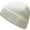 White, variant on Ribbed Beanie Thick Cuffed Ski Hat Skully Winter Ski Cap