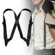 thumbnail image 3 of Tirantes de moda para hombre, correas elásticas duraderas, práctico, cómodo y ligero Negro Yuyangstore Tirantes para hombre, 3 of 8