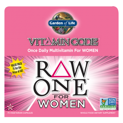 Garden of Life Vitamin Code Raw One for Women 75