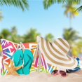 thumbnail image 2 of Jumpingount Bolsa de playa Oxford duradera y resistente de tela para verano, bolsos de hombro de Picnic de gran capacidad para verano Bolsas de mensajero y de hombro No.2, 2 of 6