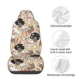 thumbnail image 4 of Fotbe Groovy Disco Funda para Asiento de Auto con Estampado – Impermeable y Antisudor – Ajuste Universal, Lavable a Máquina, Antideslizante (1 Pieza), 4 of 5