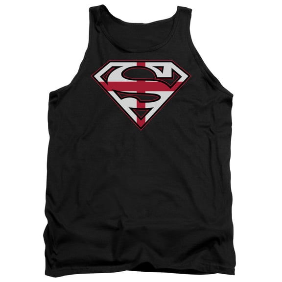 Superman - English Shield - Tank Top - Large