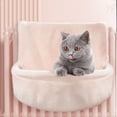thumbnail image 3 of Cat Hammock Bed, Cat Window Hammock Hanging Soft Sleeping Bed with Removable Fabrics Cover for Indoor Cats Ferret Rabbits Windowsill Bedside, 3 of 7