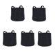 thumbnail image 1 of Paquete de 5 bolsas de cultivo de jardín de 3 galones para verduras – Macetas y maceteros de tela de fieltro de polipropileno no tejido negro de 300 GSM con asas, 1 of 5