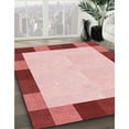 thumbnail image 3 of Ahgly Company Machine Washable Indoor Rectangle Transitional Grapefruit Red Area Rugs, 8' x 10', 3 of 7