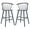 Navy, variant on SAFAVIEH Blanchard Round Mid Back Bar Stool, Garden Green