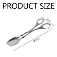 thumbnail image 5 of Utensilios compactos para servir, pinzas pequeñas de acero inoxidable para actividades al aire libre y aperitivos, herramientas de cocina duraderas de calidad alimentaria para cocinar, bufés,, 5 of 5