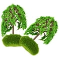 thumbnail image 2 of 2 Pcs Arbres Diorama Miniatures DIY Paysage Arbres Miniatures Modèle Décor de Table de Sable, 2 of 8