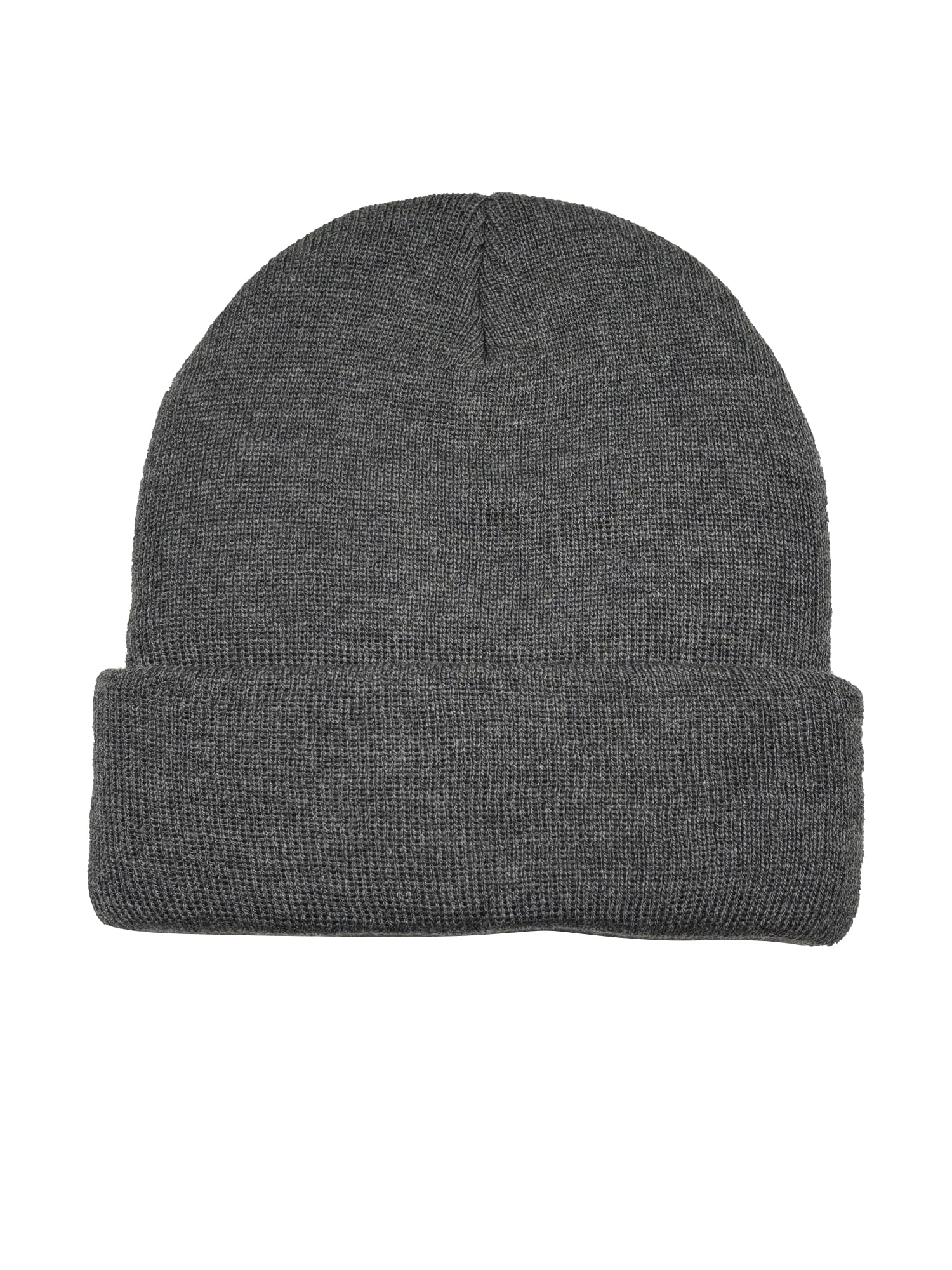 George Men's Arctic Cuff Knit Beanie,Charcoal Grey Heather