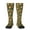 2 Black-2, variant on Mushroom Leaf Knee Socks, High Socks Long Stretchy Sock Women Knee High Stocking, Long Socks for Women