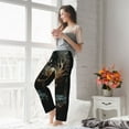 thumbnail image 5 of Kdxio Women's Comfy Stretch Vintage Ornate Skull Print Drawstring Pajama Pants-X-Large, 5 of 5