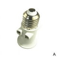 thumbnail image 1 of Fireproof E27 Bulb Adapter Lamp Holder Base Socket Conversion With Eu Plug Ac100-240v 4a For Lighting B5K9, 1 of 9
