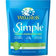 Angle View: Wellness Simple Lamb & Oatmeal Formula