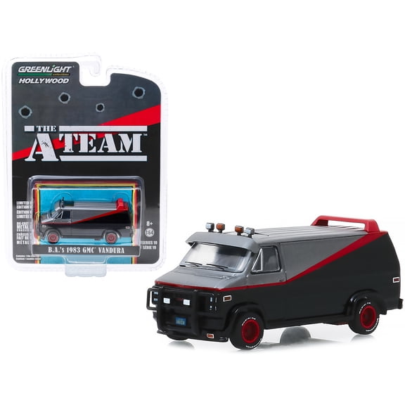 1983 GMC Vandura (B.A.'s) "The A-Team" (1983-1987) TV Series "Hollywood Series" Release 19 1/64 Diecast Model Car by Greenlight