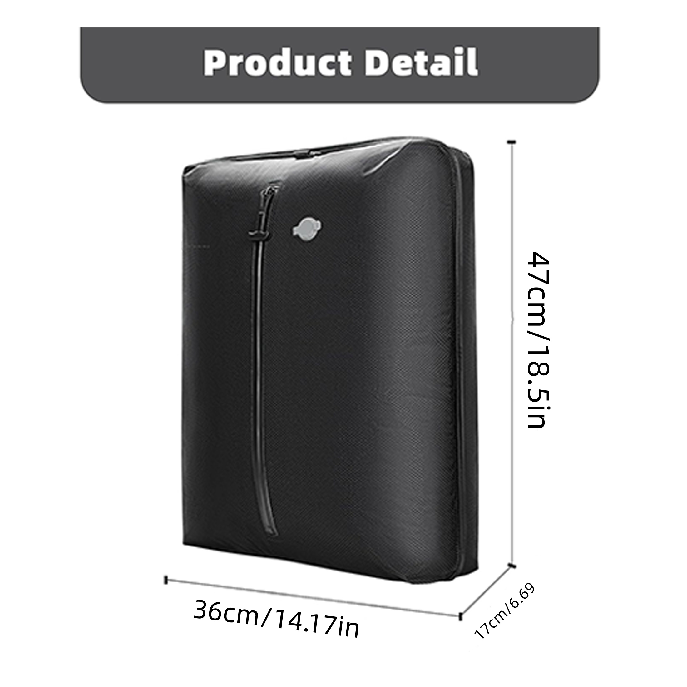 Vacuum Travel Bags with Pump, Reusable Vacuum Storage Bags for Travel, Waterproof Backpack Vacuum Luggage, Vacuum Seal bags for Clothes, Suitcase, Backpack, Carry (2Pcs+Pump)