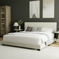 thumbnail image 6 of Reece Channel Stitched Upholstered King Bed, Ivory, by Hillsdale Living Essentials, 6 of 19