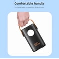 thumbnail image 5 of Homadio 60000mAh Power Bank, 45W USB-C PD Fast Charge, 4 Output Ports, LED Emergency Flashlight & Handle, HD Digital Display, Charger for iPhone, Android, Laptops, Camping Travel Power Outages, 5 of 6