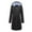 134#Black, variant on Ftwytp Women's Long Padded Coat Winter Warm Over the Knee Quilted Jacket Thickened Maxi Down Cotton Jacket Hooded Long Puffer Winter Parka Coat