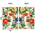 thumbnail image 5 of FORMRS Acrylic Clipboard with Low Profile Clip Standard A4 Letter Size, 12.5" x 9", Colorful Flowers Pattern, 5 of 8
