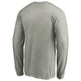 thumbnail image 3 of Men's Gray Seattle Kraken Primary Logo Long Sleeve T-Shirt, 3 of 3