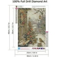 thumbnail image 3 of Adult Christmas Diamond Kits, Beginner Diamond Artifact Kits and Christmas Hell Scenes, Complete DIY Rhinestone Painting Kits, Unframed., 3 of 7