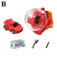 thumbnail image 2 of Carga USB 4CH 1/58 Mini 2.4GHz Reloj de pulsera Racing RC Car Juego interactivo Juguete, 2 of 6