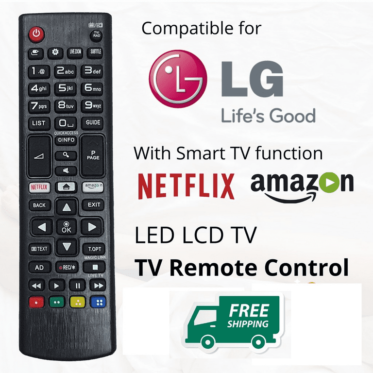 Télécommande Universelle De Rechange Pour LG AKB73756565 Smart TV