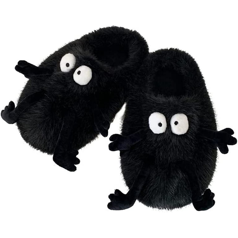 Black coal online slippers