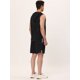 thumbnail image 5 of Lars Amadeus Camiseta sin mangas con capucha para hombre, camiseta de entrenamiento, gimnasio, camisetas sin mangas con capucha Negro L Unique Bargains Camiseta, 5 of 6