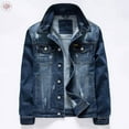 thumbnail image 2 of Veste en Denim pour Hommes, 2 of 7