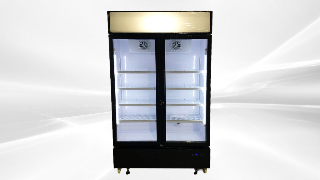 Cooler Depot 47 In. 26 Cu.ft Two Glass Door Refrigerator SC-730, NSF Certified
