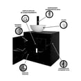 thumbnail image 3 of Gabinete De Baño Con Lavabo CLAIRE Con Ovalin Minimalista, 3 of 6