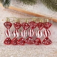 thumbnail image 5 of 6pcs Lollipop Candy Cane Pendant Xmas Tree Hanging Ball Ornaments Decorations For Home 2024 New Year Gift, 5 of 5