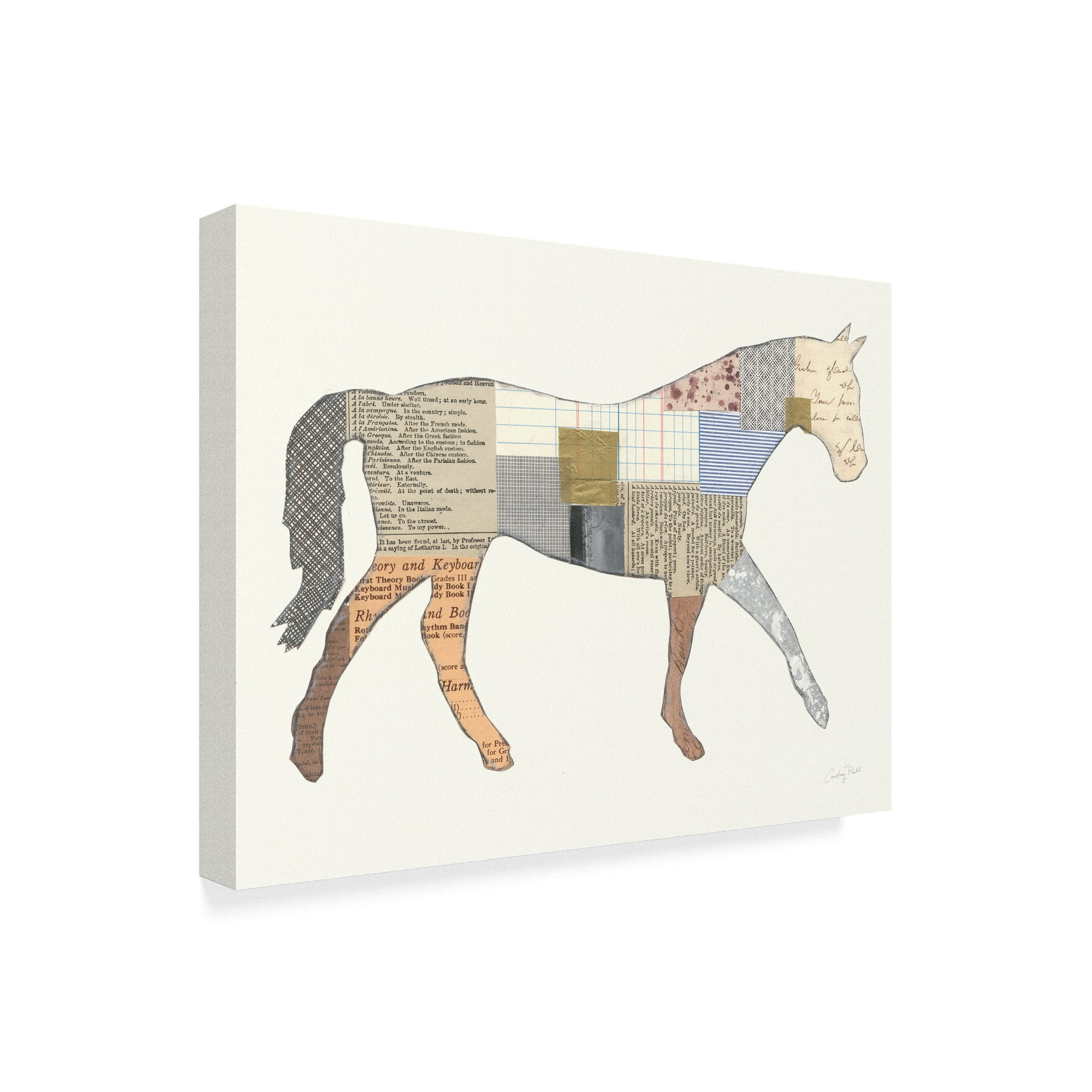 Trademark Fine Art 'Farm Sweet Farm Element I' Canvas Art by Courtney Prahl