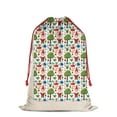 thumbnail image 3 of Christmas Bags Drawstring,White Christmas Gnome Pattern Large Xmas Christmas Gift Bags,Reusable for Xmas and New Year Party Favors and Supplies,27.6" X 19.7", 3 of 6