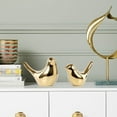 thumbnail image 3 of Kjfeif Creative Golden Ceramic Bird Ornaments, Modern Living Room Home Table Decorations, Golden Ceramic Bird Table Ornaments, Modern Living Room Bird Decor, 3 of 3